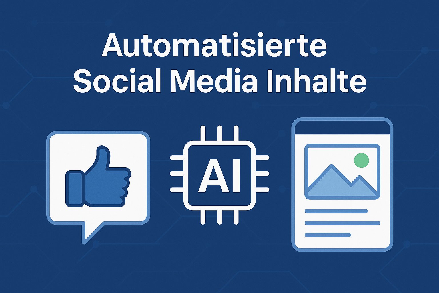 📱 Automatisierte Social Media Inhalte